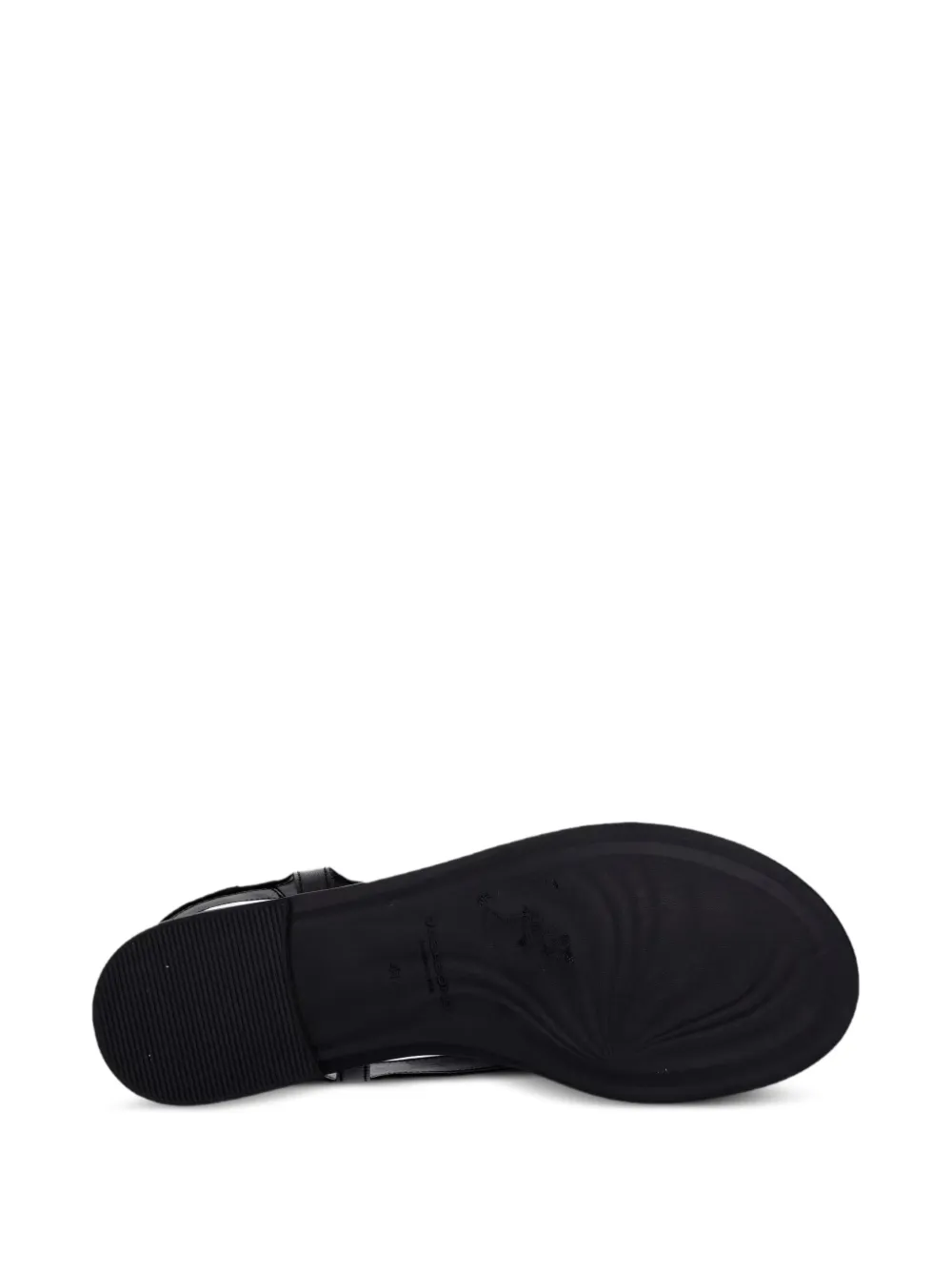 VAGABOND Zaida buckle-fastening thong sandals Zwart