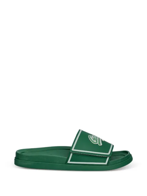 Gant logo-patch touch-strap slides