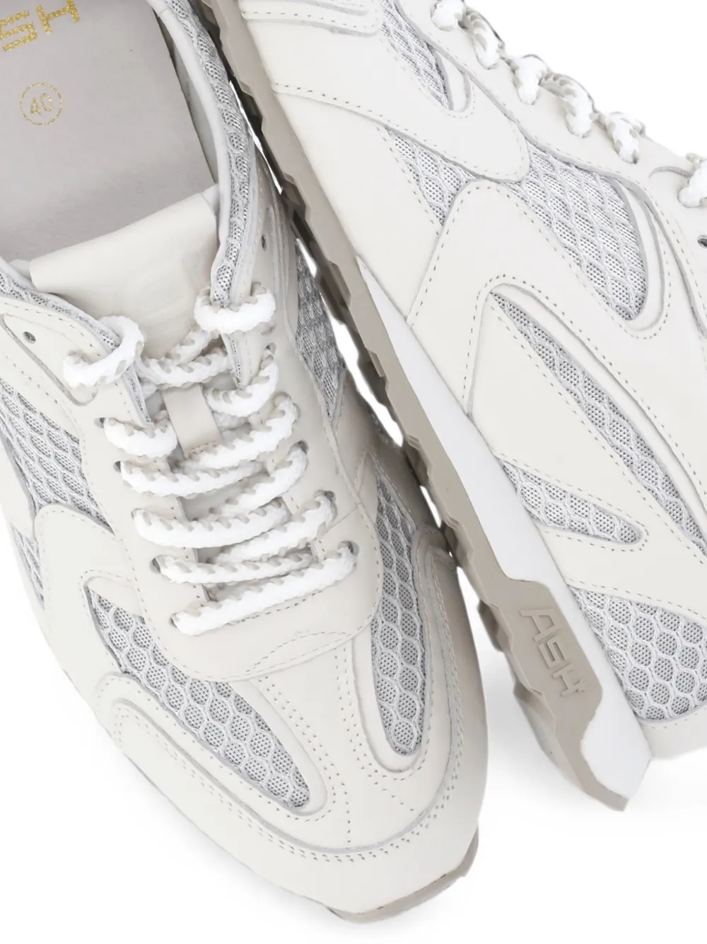 Ash Kasarnet panelled sneakers Wit