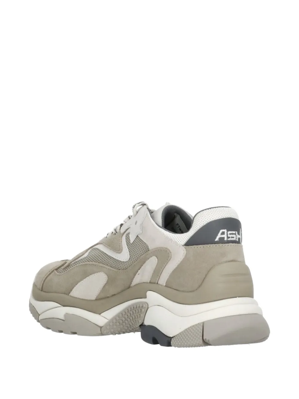 Ash Addict panelled sneakers Beige