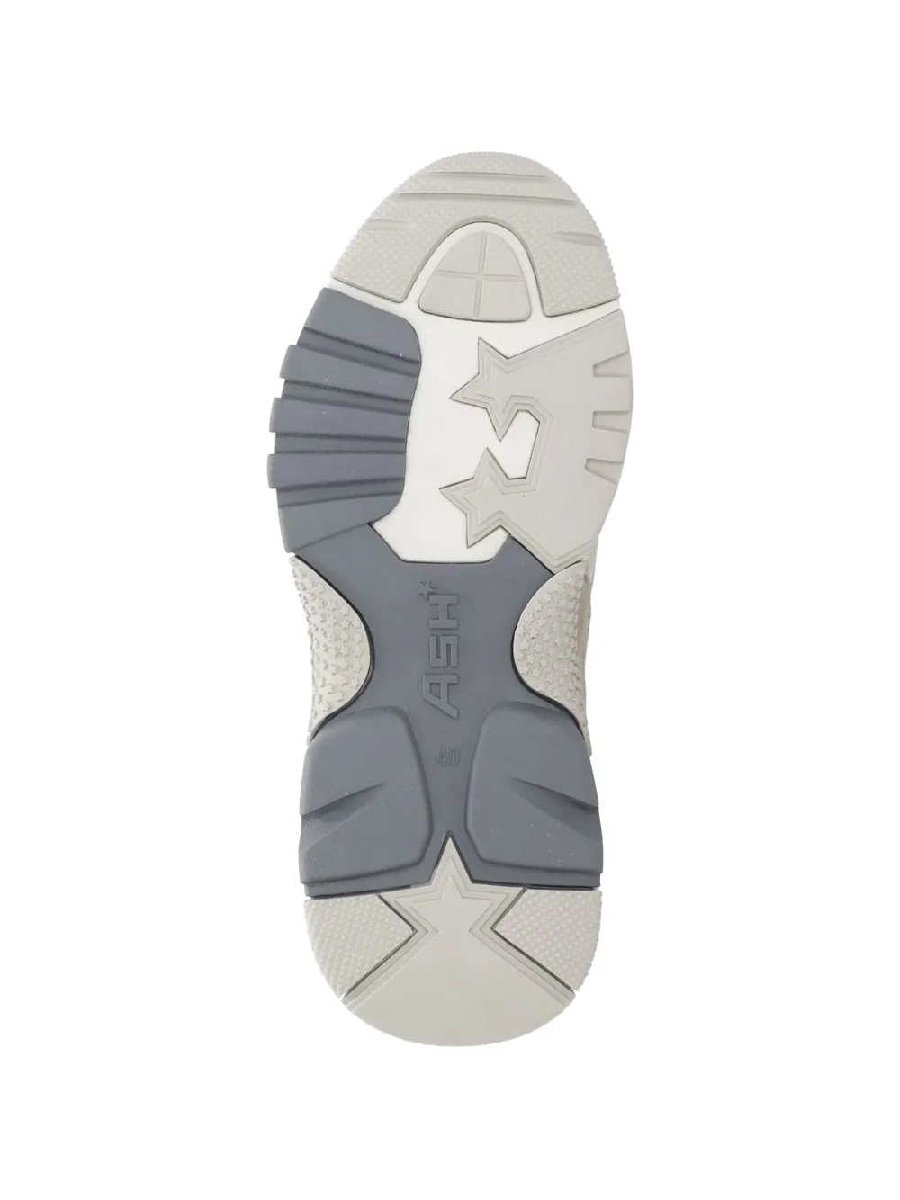 Ash Addict panelled sneakers Beige