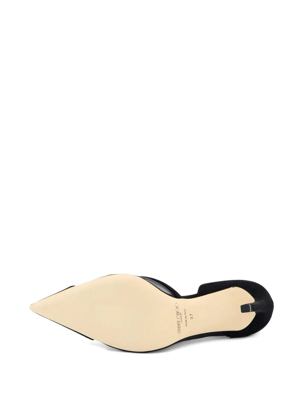 Jimmy Choo Brigitte mesh-panelled pumps Wit
