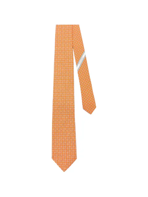 Ferragamo Gancini-pattern tie