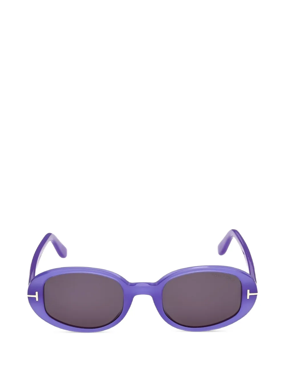 TOM FORD Eyewear Iggy oval-frame sunglasses - Viola