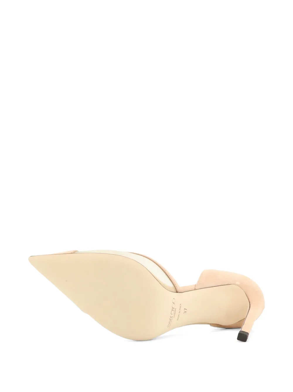 Jimmy Choo Brigitte mesh-panel pumps Beige