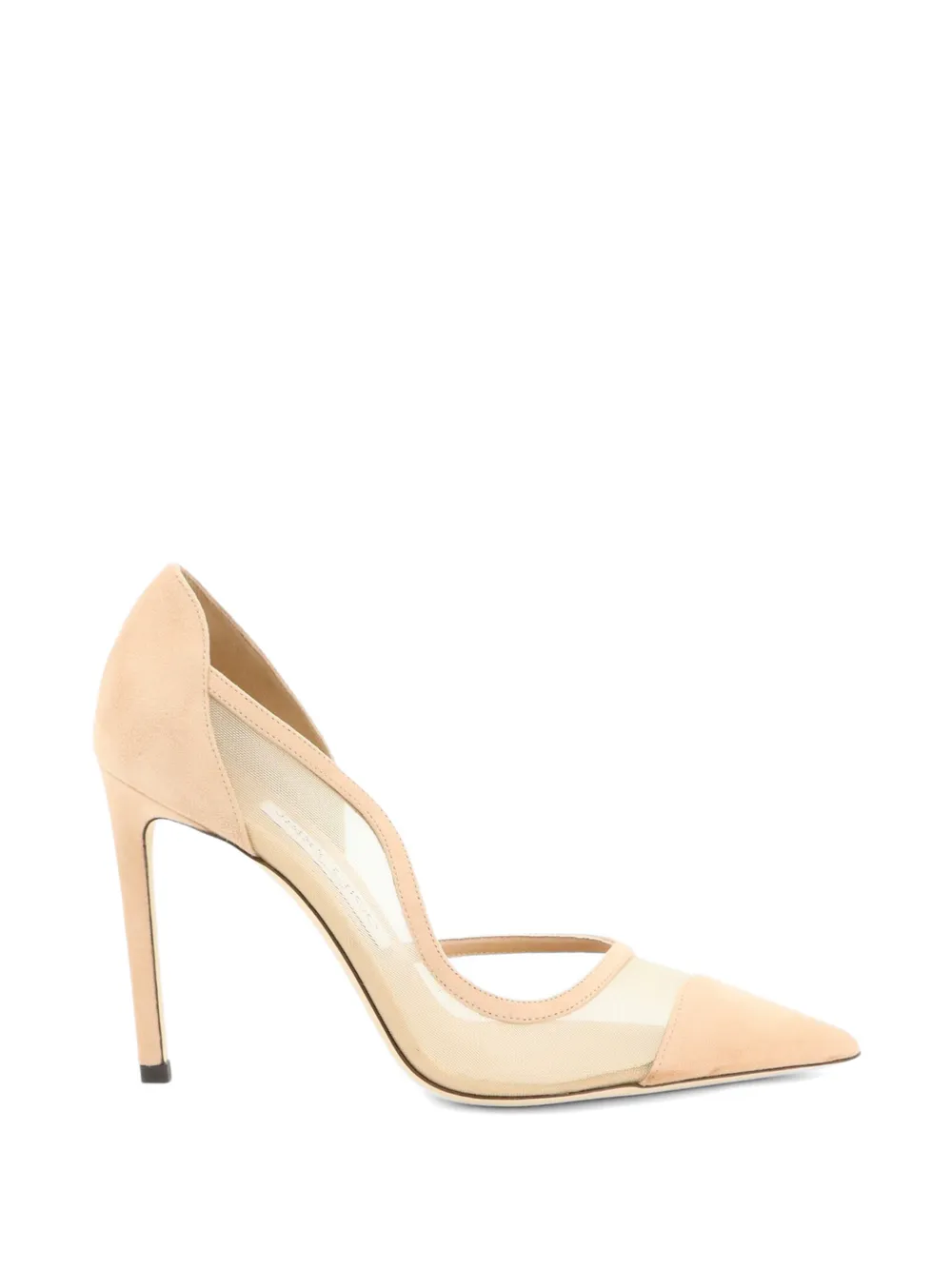 Jimmy Choo Brigitte mesh-panel pumps - Toni neutri