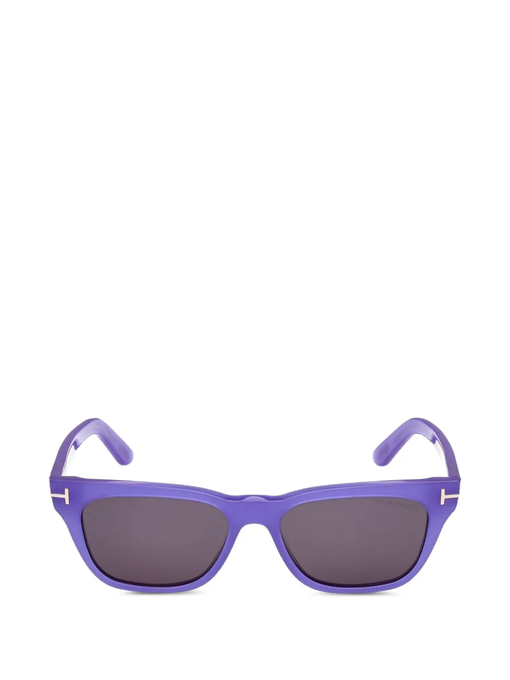 TOM FORD Eyewear 펜 직사각 프레임 선글라스 | 퍼플 | Image 1