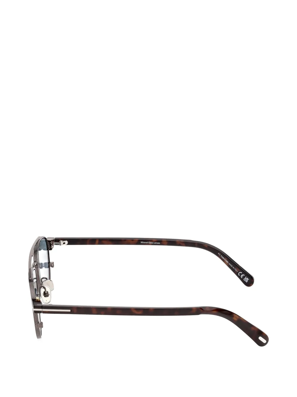 TOM FORD Eyewear Anthony-02 zonnebril met pilotenmontuur Bruin