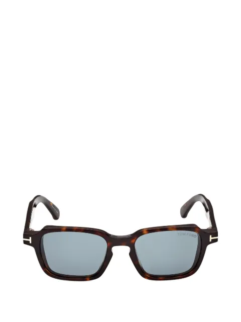 TOM FORD Eyewear T-logo rectangle-frame sunglasses