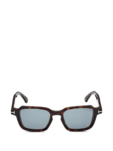 TOM FORD Eyewear T-logo rectangle-frame sunglasses