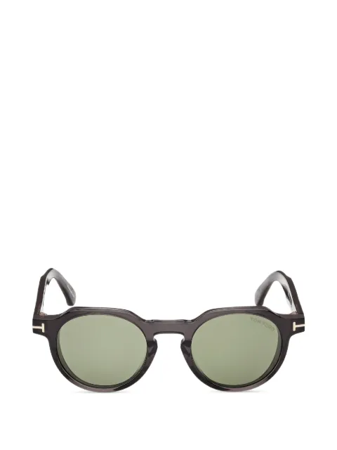 TOM FORD Eyewear T-hinge geometric-frame sunglasses