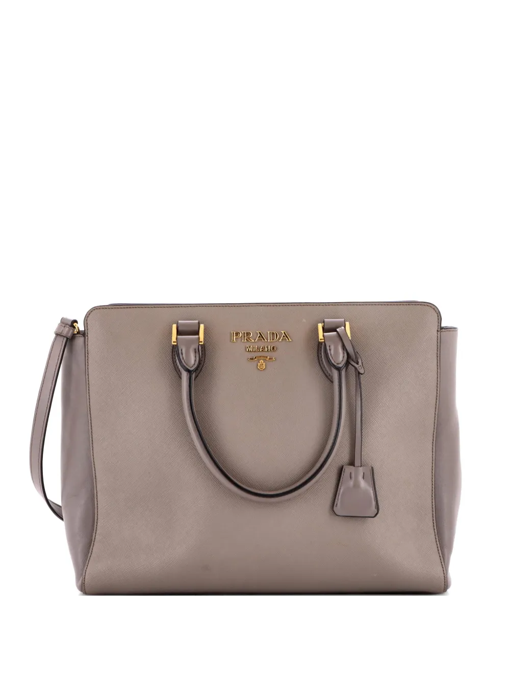 Prada Pre-Owned Borsa tote media convertibile - Grigio