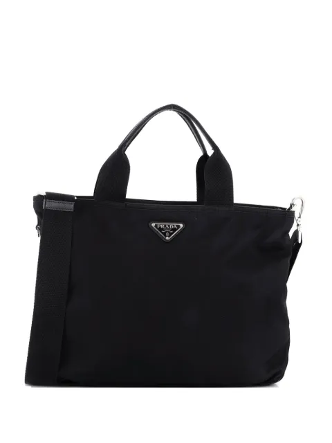 Prada Pre-Owned Vela Convertible Tessuto Small tote bag