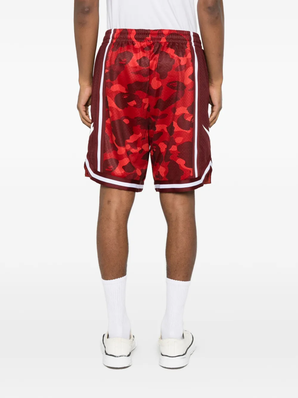 A BATHING APE ABC Camo Sta shorts Rood