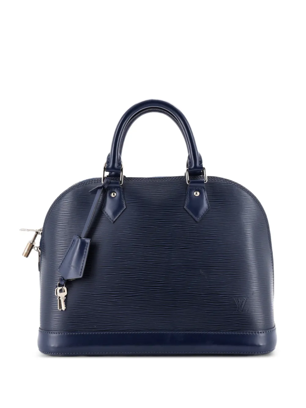 Louis Vuitton Pre-Owned Alma Handbag Epi Leather PM satchel - Blu