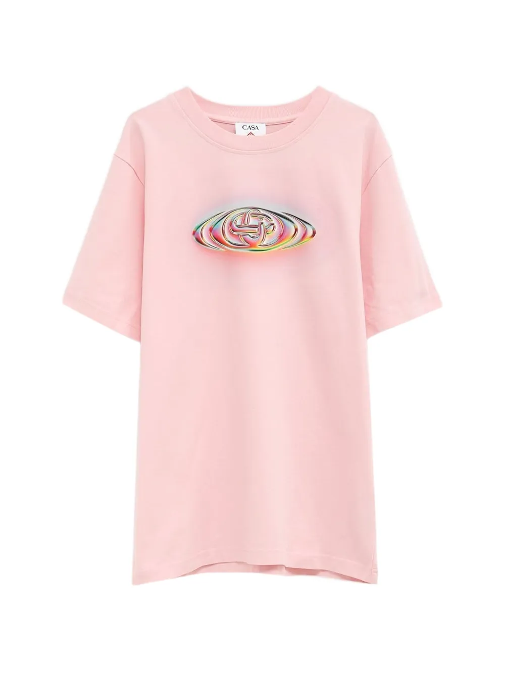 Casablanca graphic-print T-shirt - Rosa