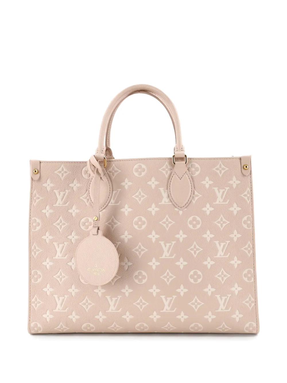 Louis Vuitton Pre-Owned OnTheGo Spring in the City Monogram Empreinte Leather MM tote bag - Toni neutri