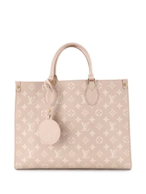 Louis Vuitton Pre-Owned オンザゴー トート バイカラー モノグラム