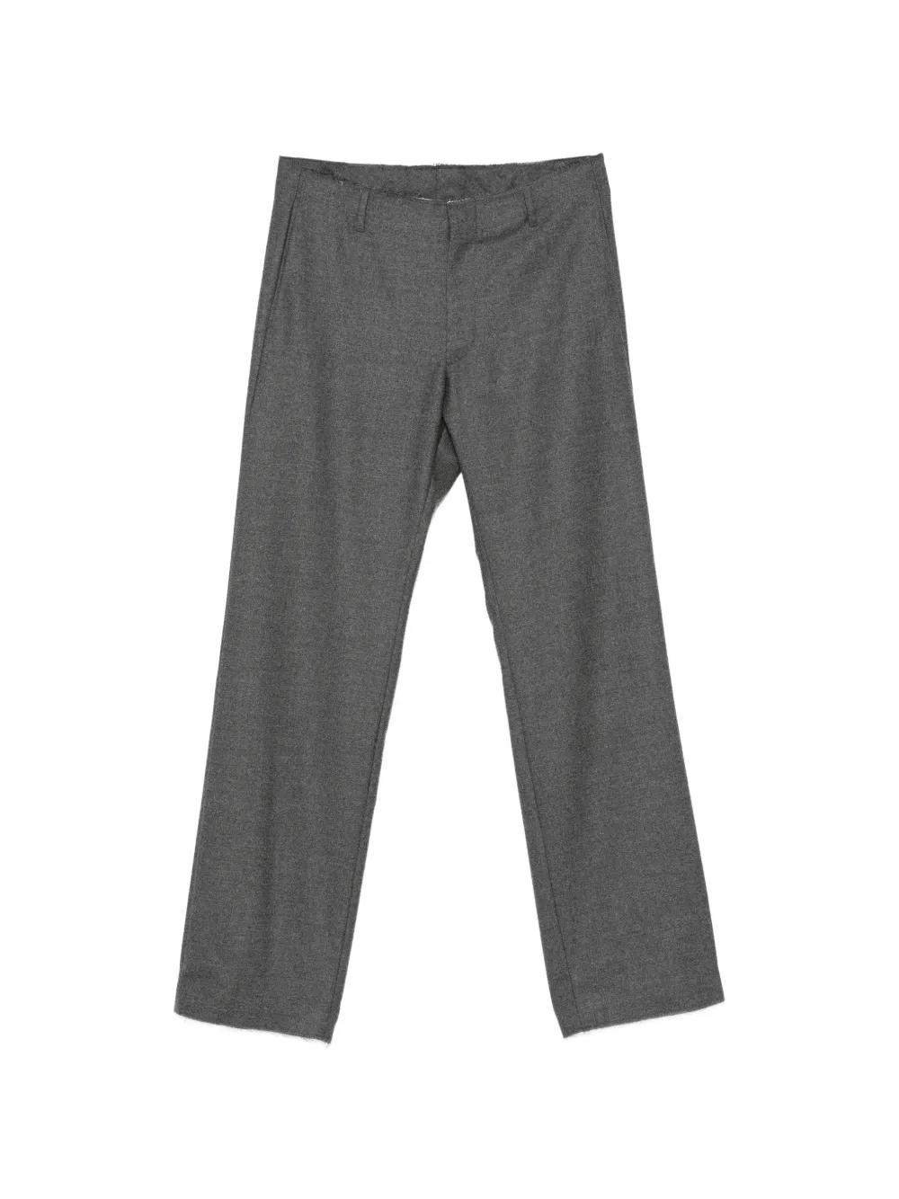 MM6 Maison Margiela raw-edge tailored trousers - Grigio