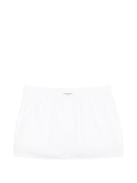 Alexander Wang shorts con parche del logo