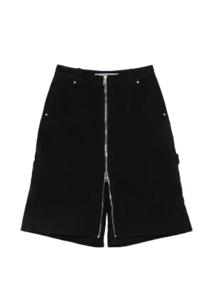 Alexander Wang ロゴ ショートパンツ | ブラック | FARFETCH JP