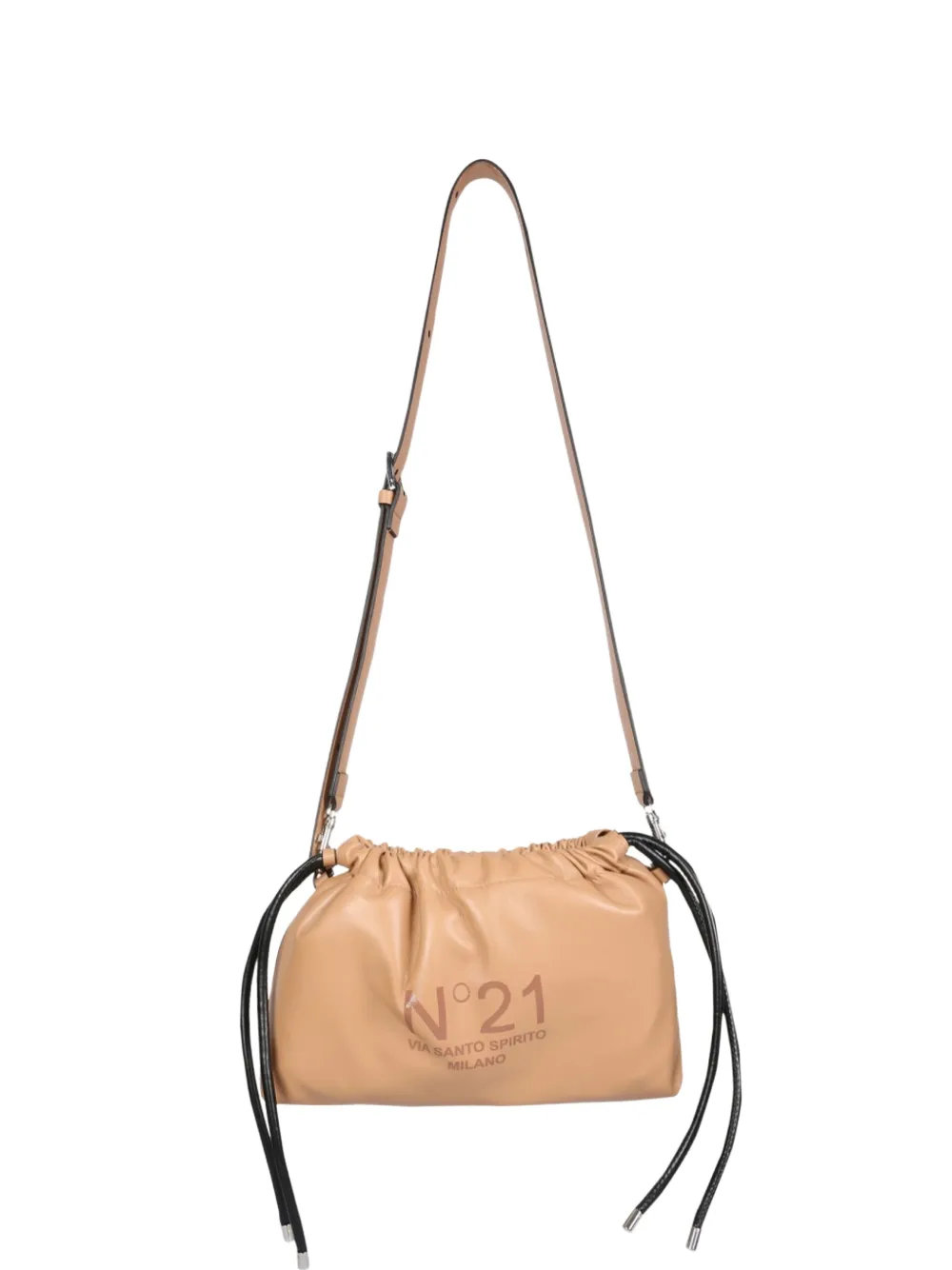 Nº21 Eva drawstring shoulder bag - Neutrals