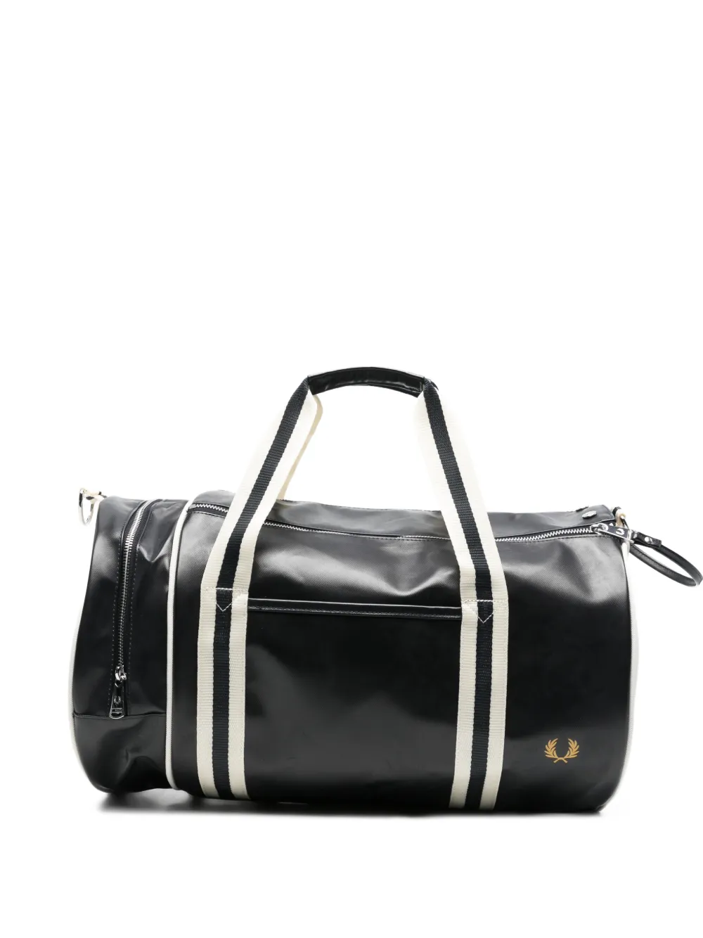 Fred Perry Barrel logo-print holdall - Blu
