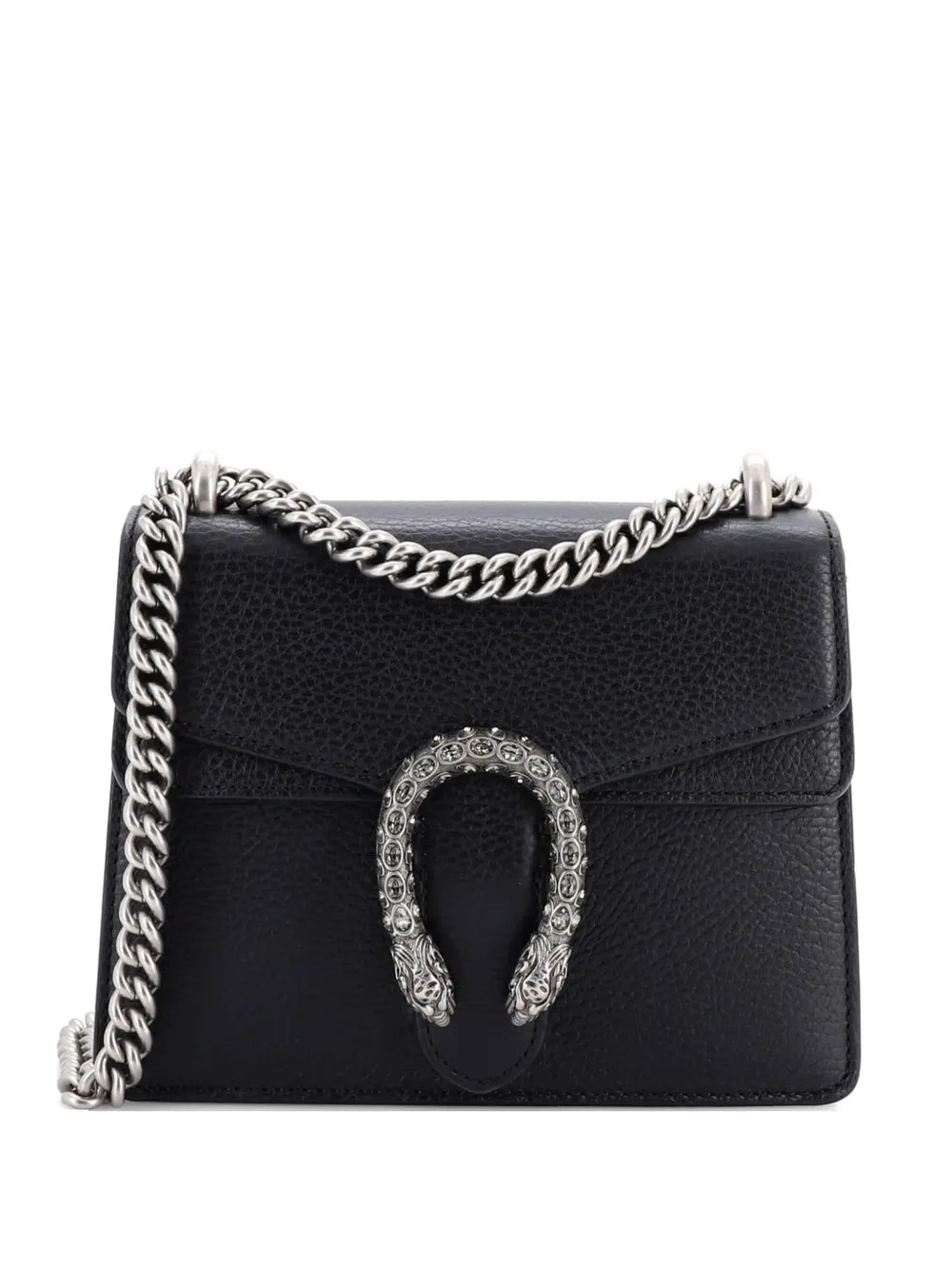 Gucci Pre-Owned Dionysus Bag Leather Mini crossbody bag - Schwarz