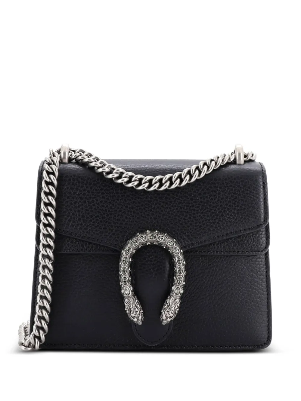 Gucci Pre-Owned Dionysus Bag Leather Mini crossbody bag - Schwarz