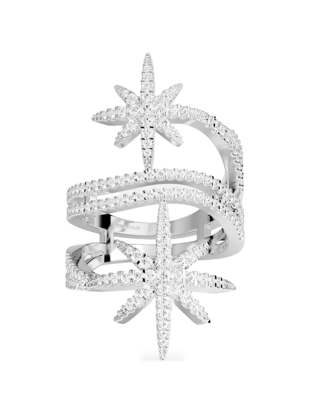 APM Monaco Météorites double-band ring