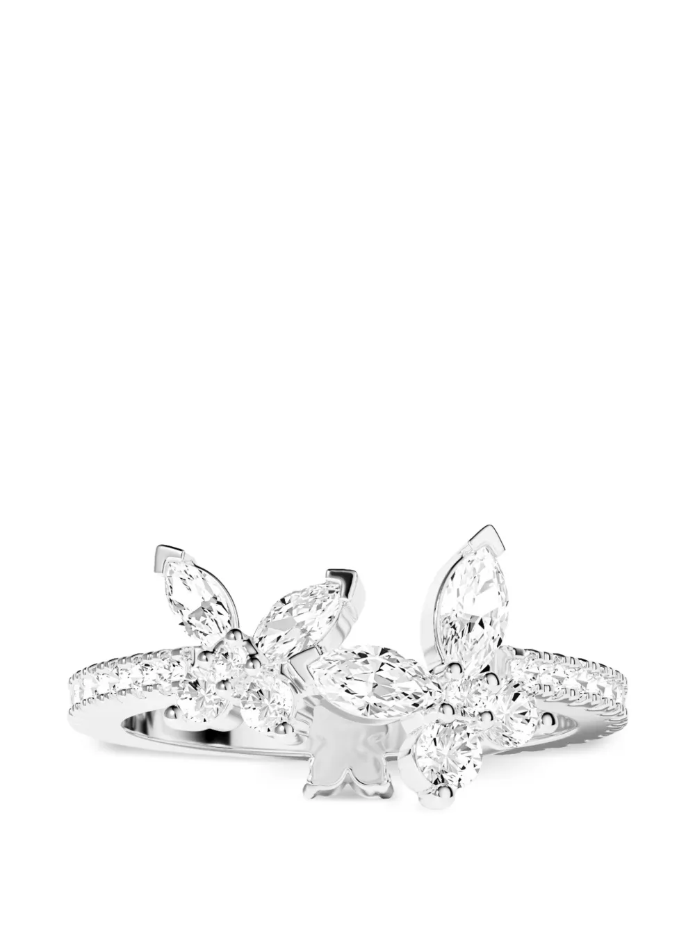 APM Monaco double butterfly ring