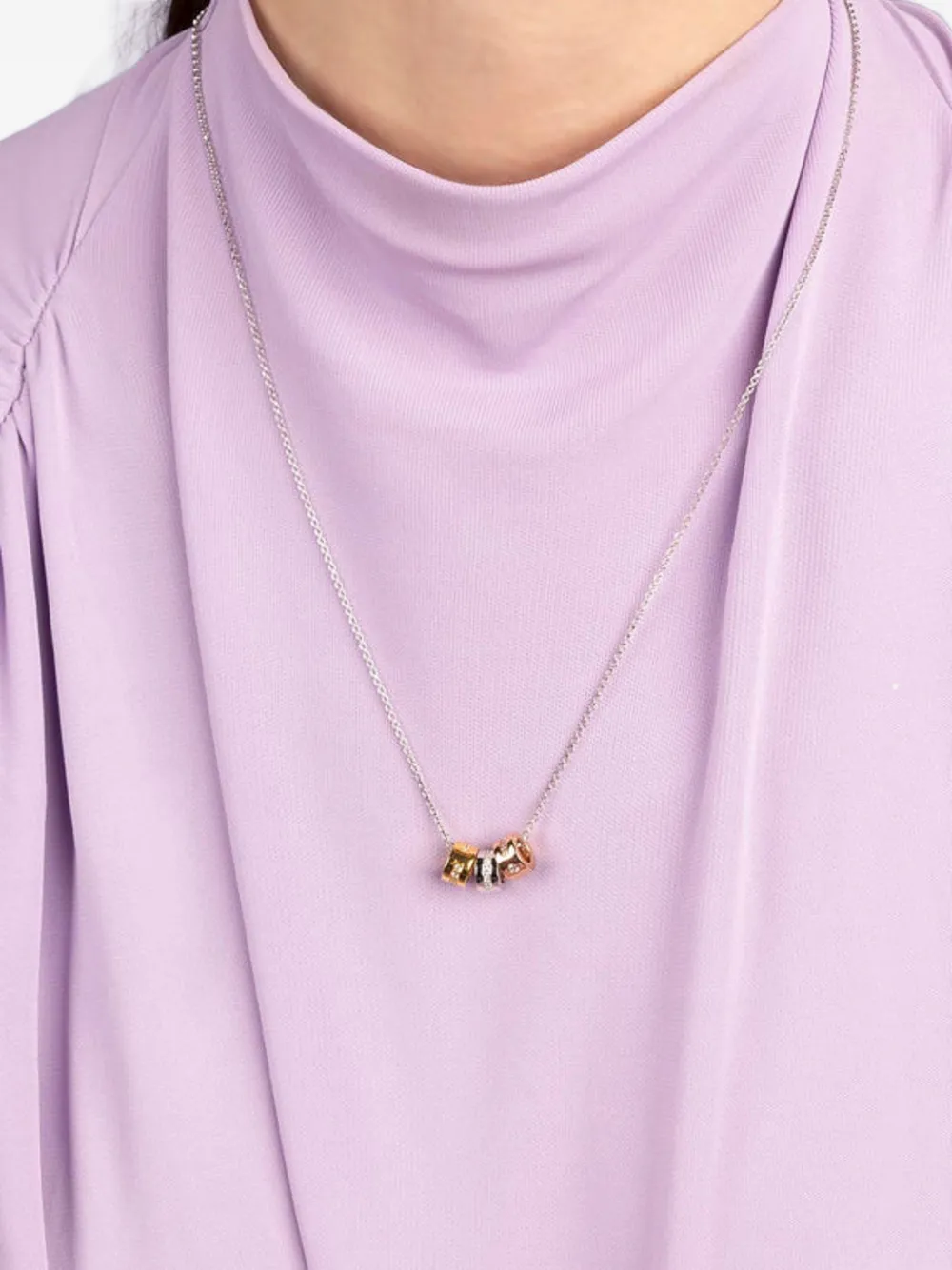 APM Monaco Love ネックレス | シルバートーン | FARFETCH JP