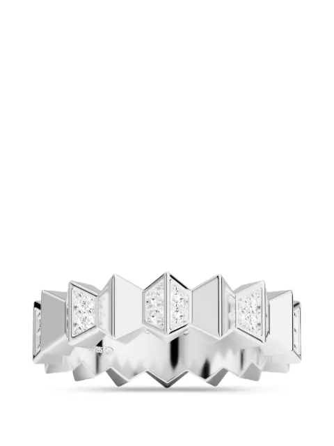 APM Monaco anillo Up and Down con detalles de cristal
