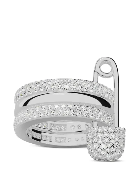 APM Monaco Morse Ring mit Sicherheitsnadel