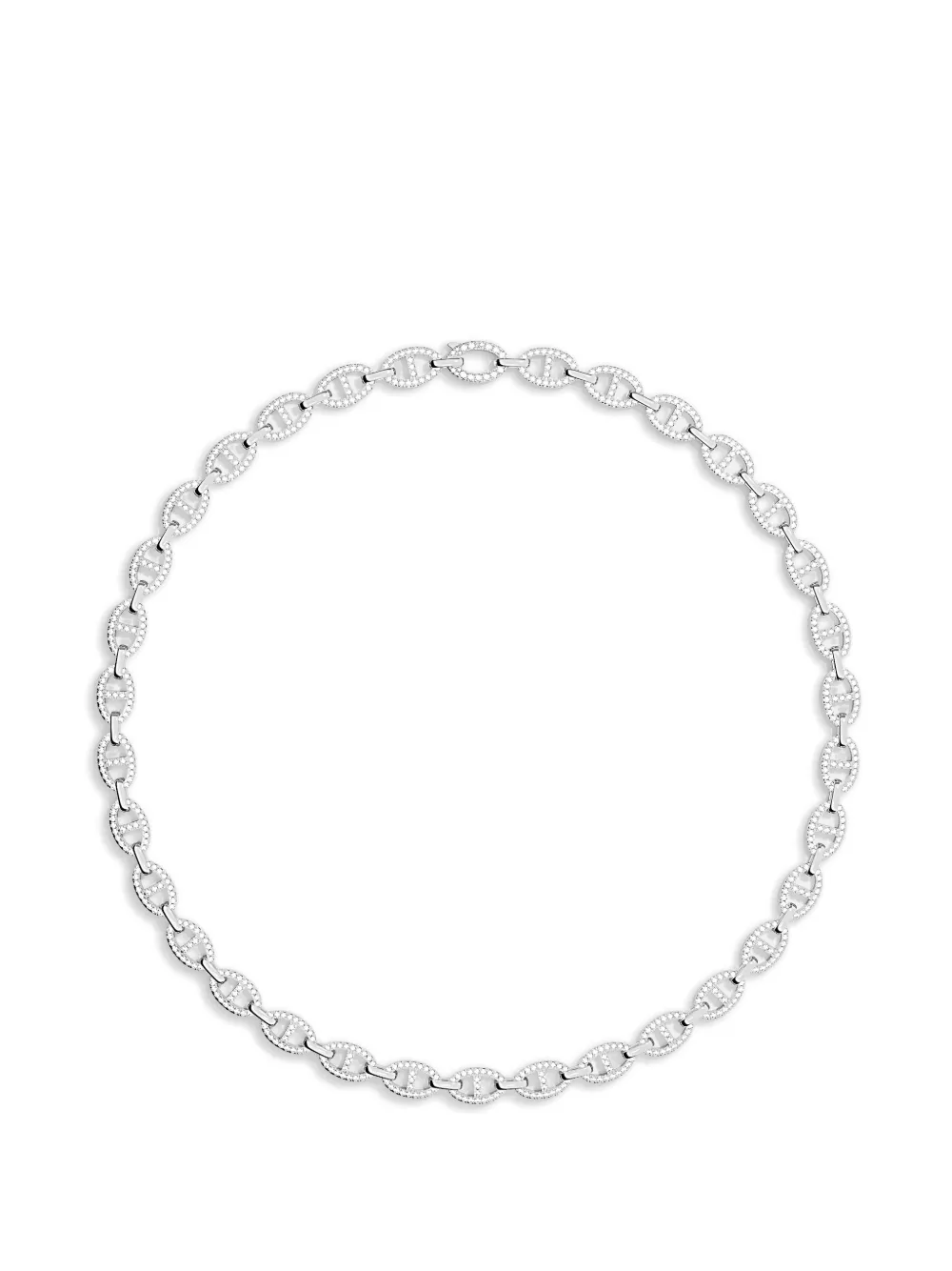 APM Monaco Maille Marine pavé-set necklace
