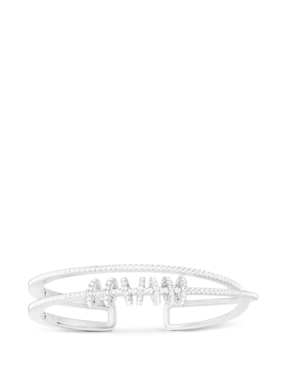 APM Monaco double-piercing bangle bracelet