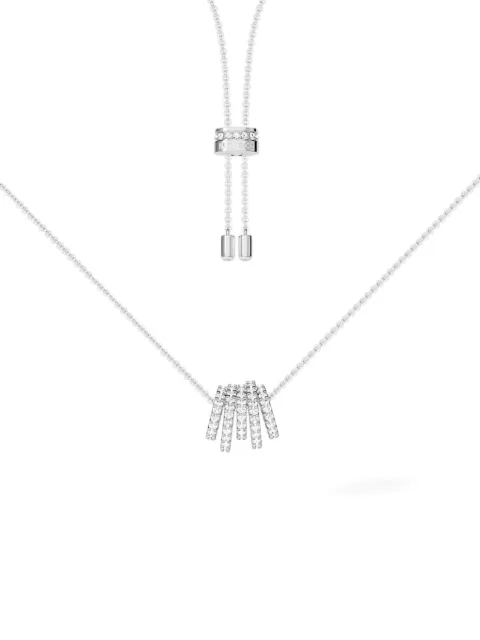 APM Monaco Croisette crystal-embellished necklace