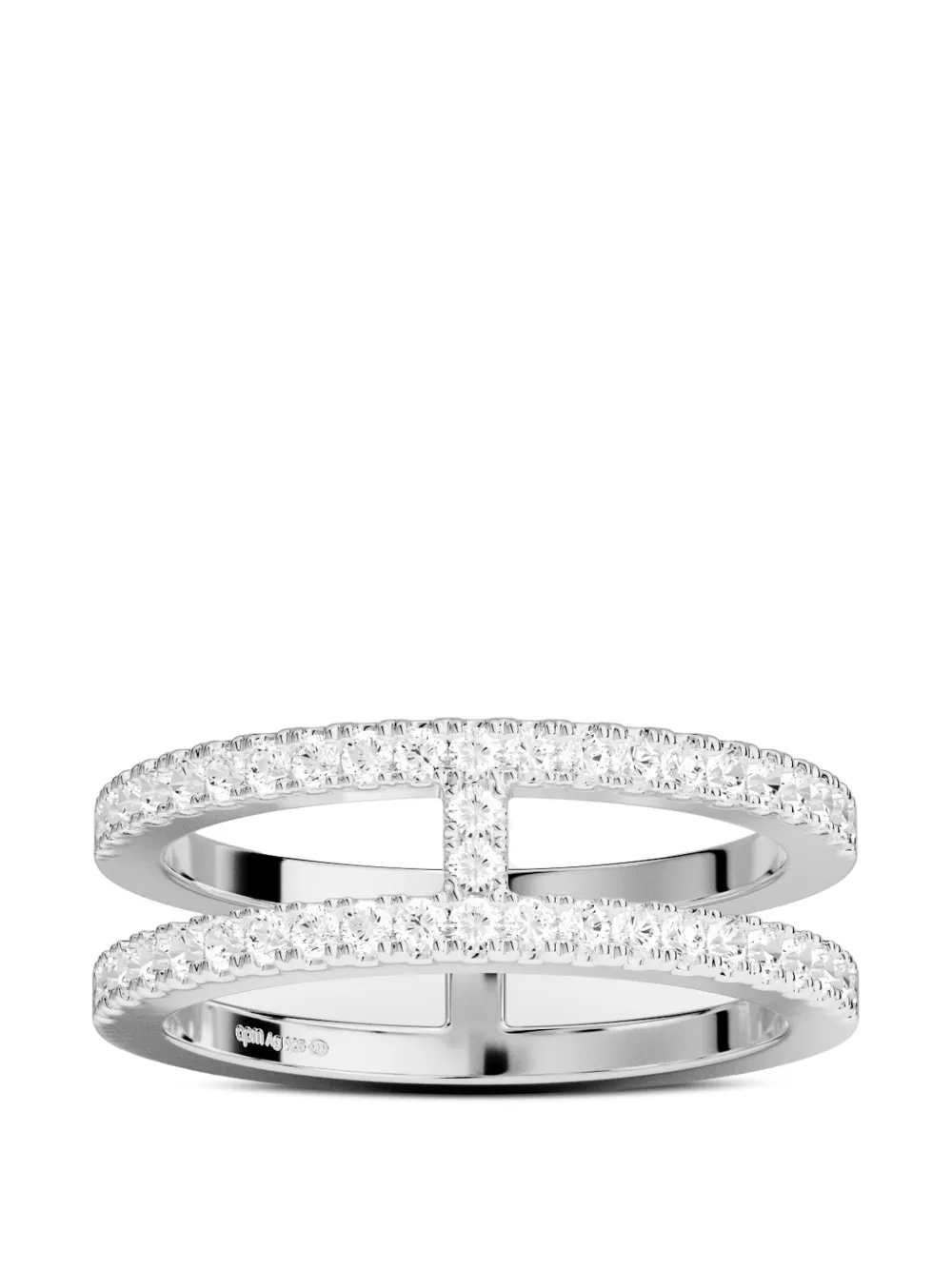 APM Monaco Cannes double-band ring