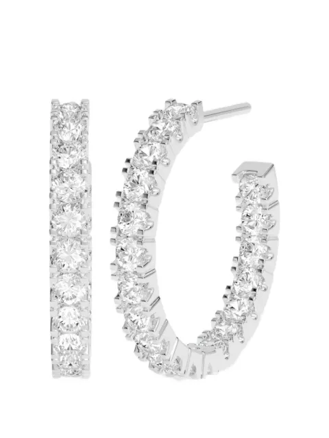 APM Monaco Tennis hoop earrings