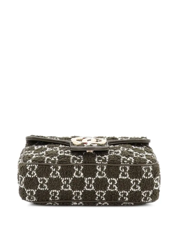 Gucci Pre-Owned GGマーモント フラップ マテラッセ GGブークレ 