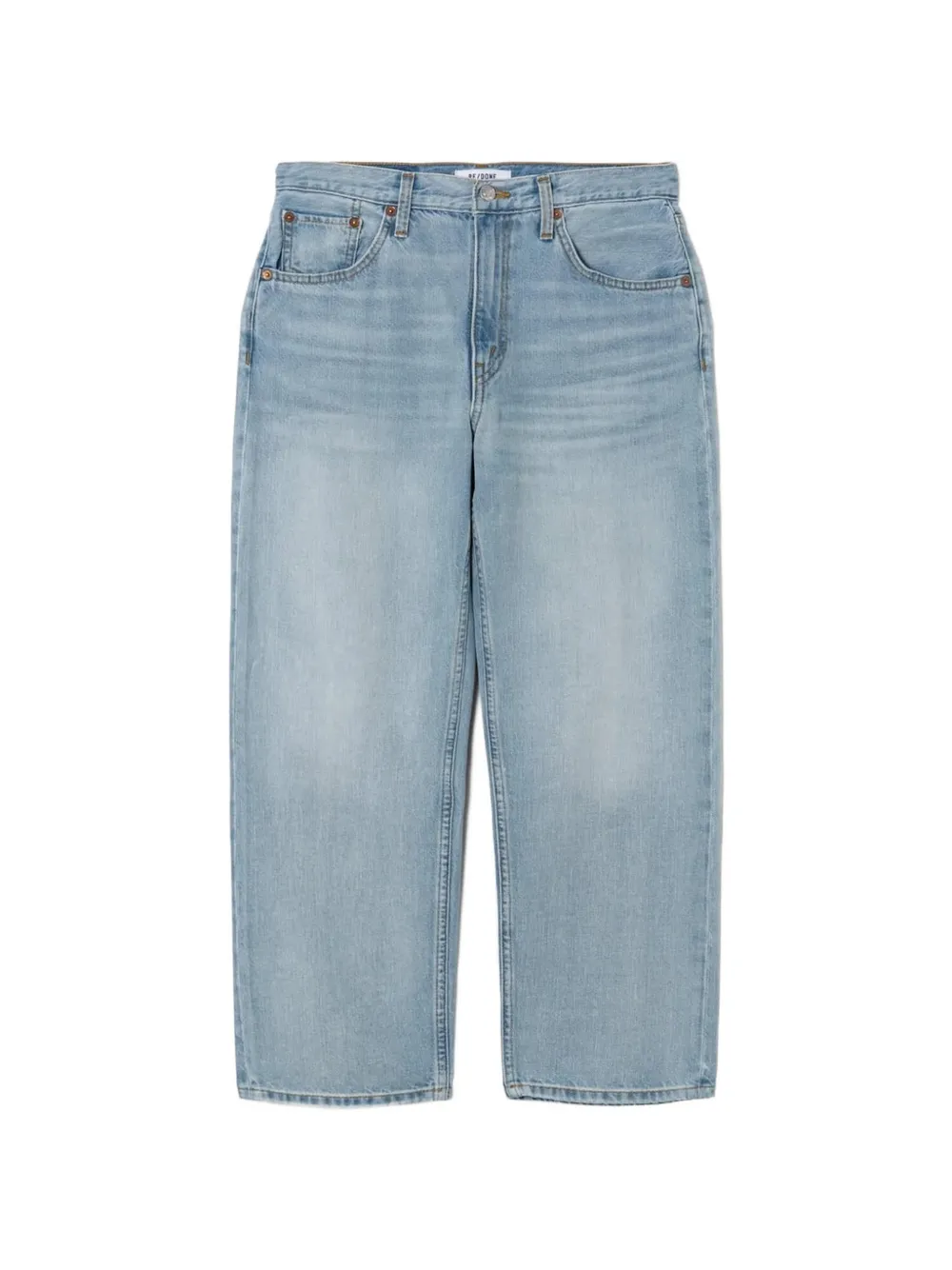 RE/DONE Jeans dritti Ollie - Blu