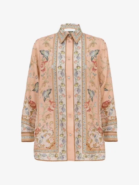 ZIMMERMANN Roselight paisley-print shirt