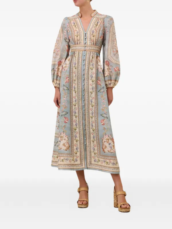zimmermann long sleeve midi dress Zimmermann Indra Tunic Midi Dress