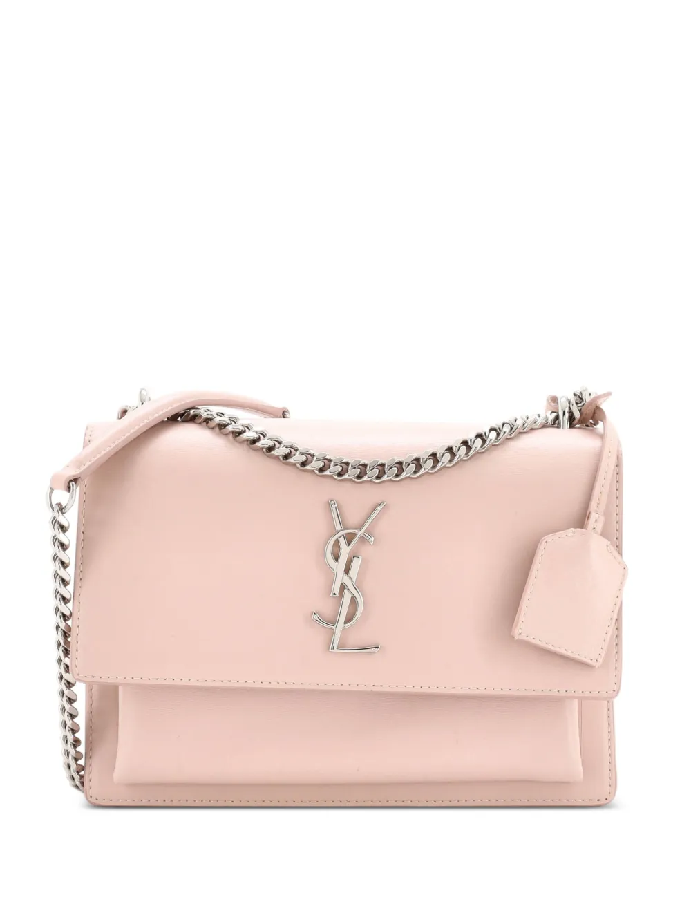 Saint Laurent Pre-Owned Sunset Leather Medium crossbody bag - Pink