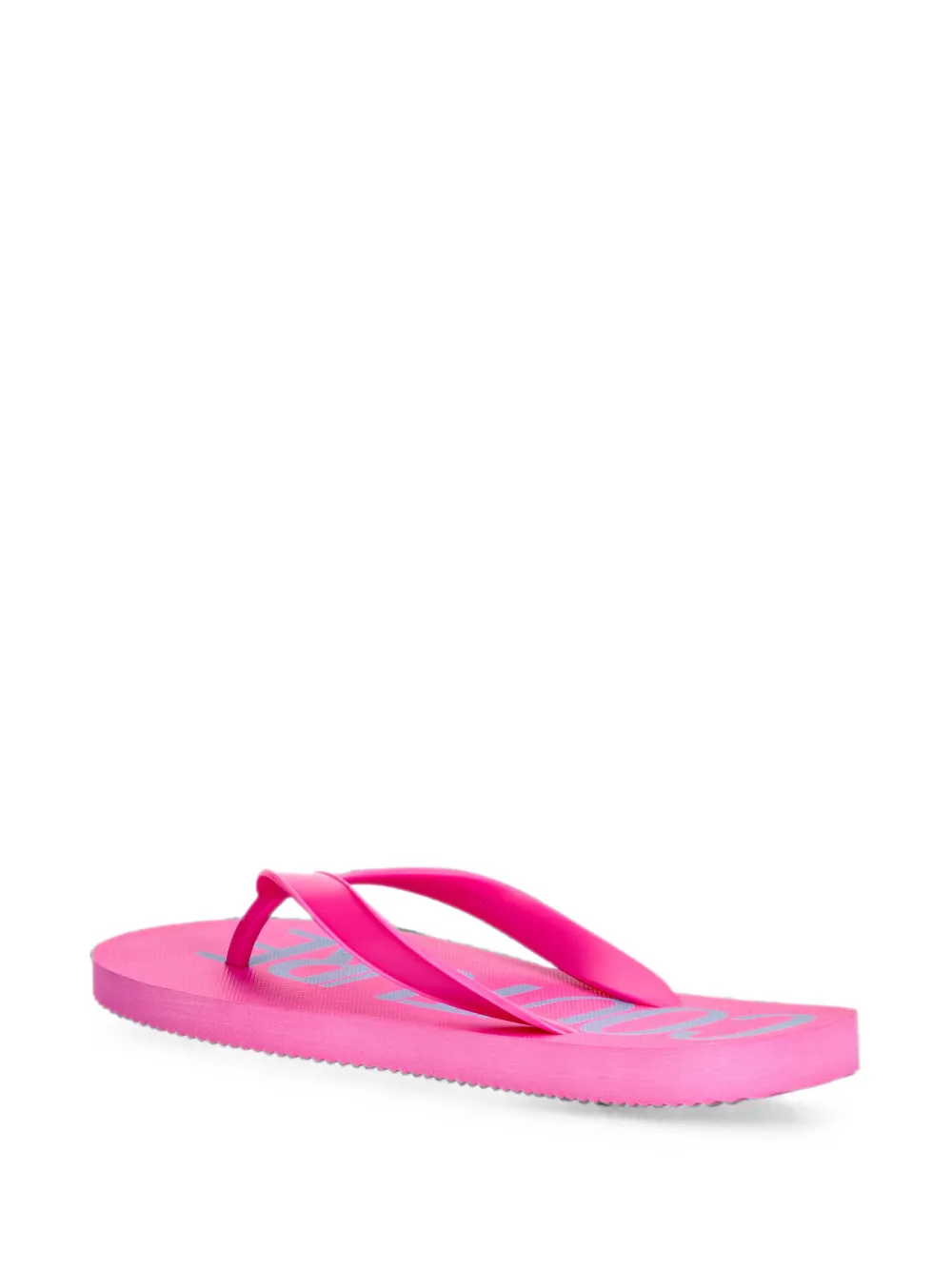 Versace Jeans Couture logo-print flip-flops Roze