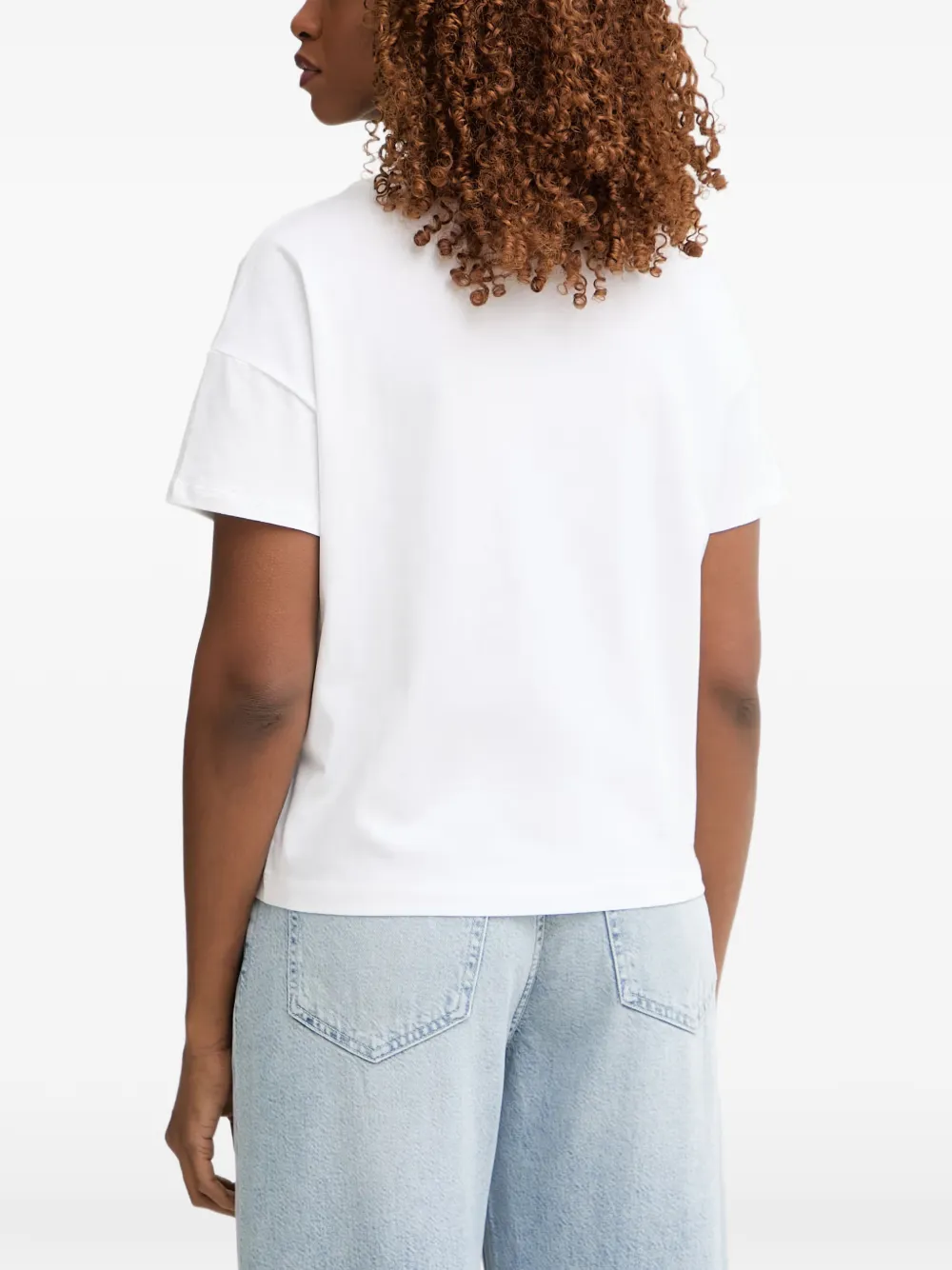 LIU JO T-shirt met zak Wit