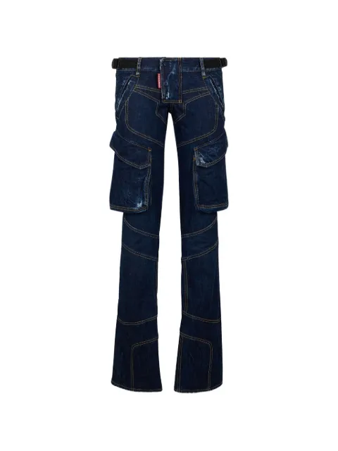 DSQUARED2 jeans con trabillas
