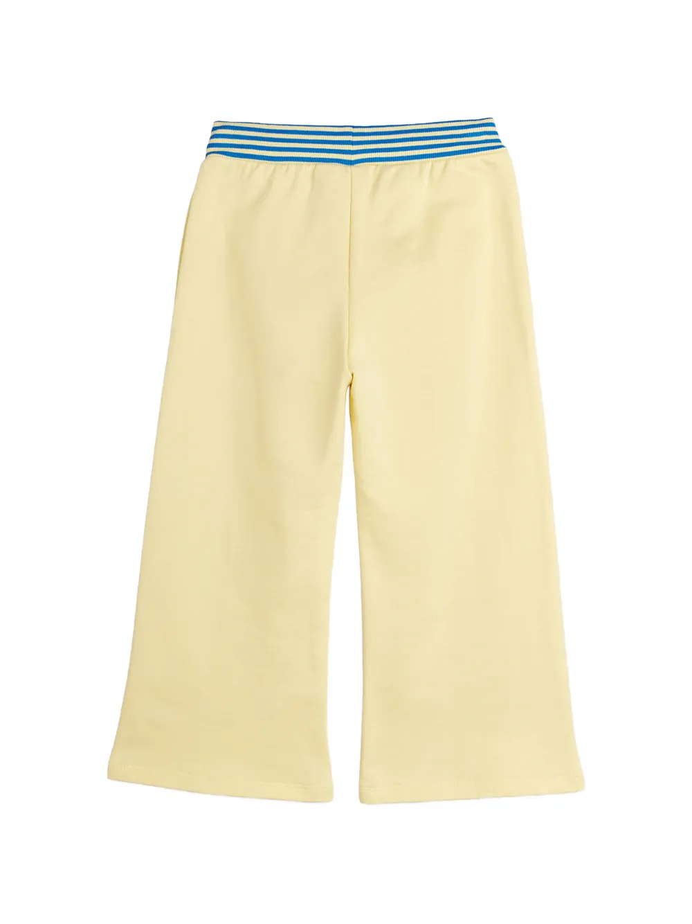 Mini Rodini To the Moon gestreepte broek Geel