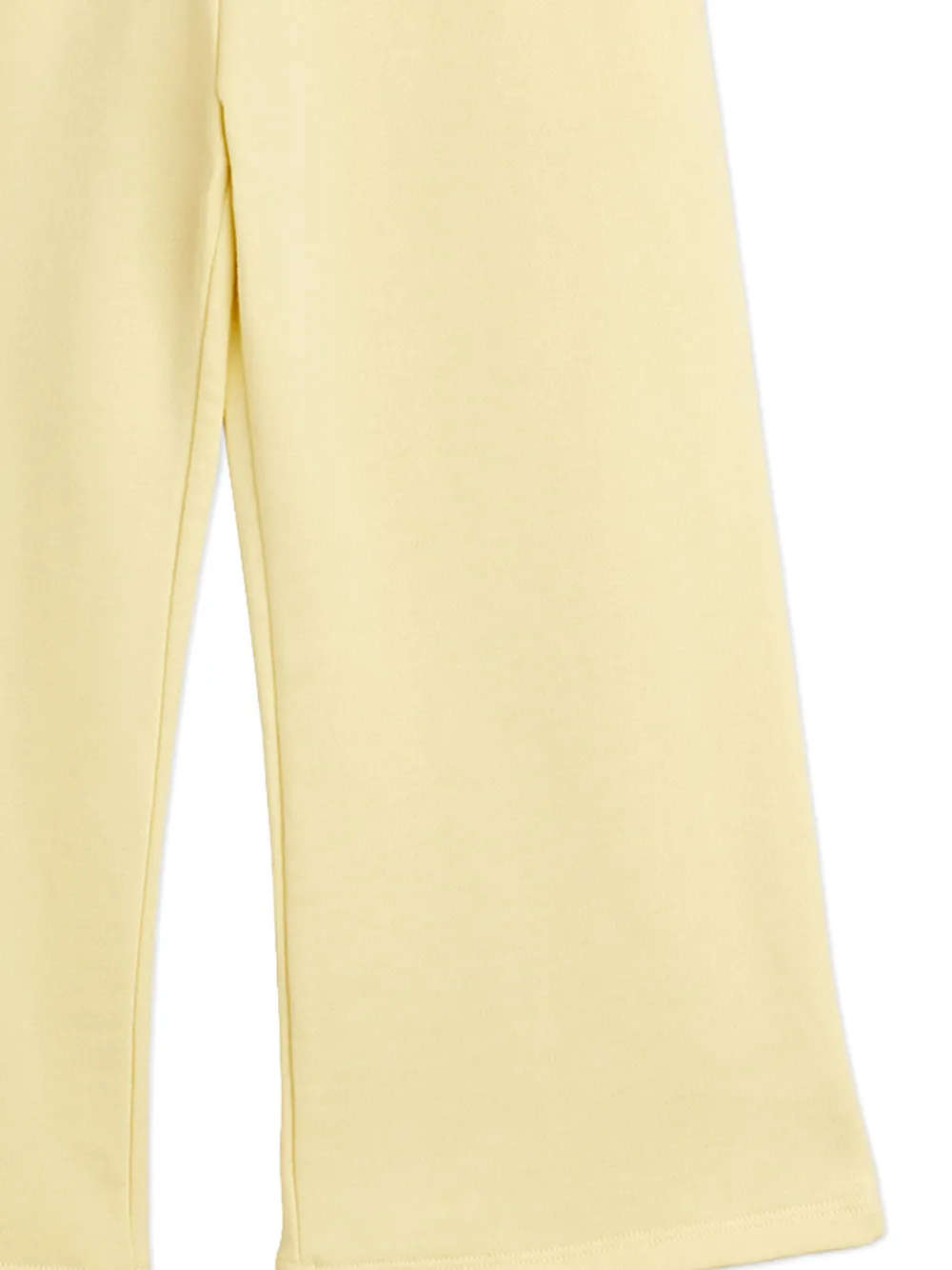 Mini Rodini To the Moon gestreepte broek Geel