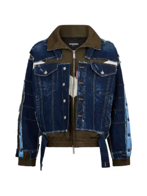 Dsquared2（ディースクエアード）メンズ デニムジャケット - FARFETCH